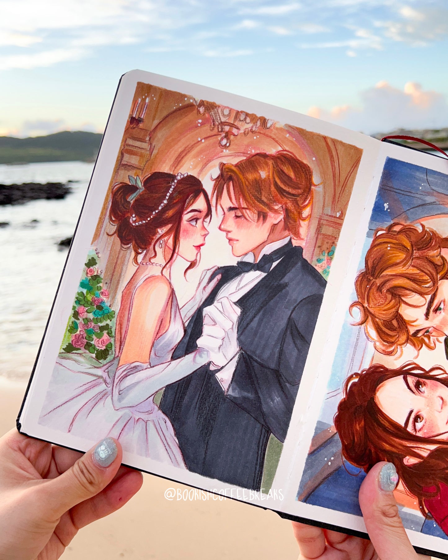 👗 The Debutante Ball – Postcard / Mini Art Print