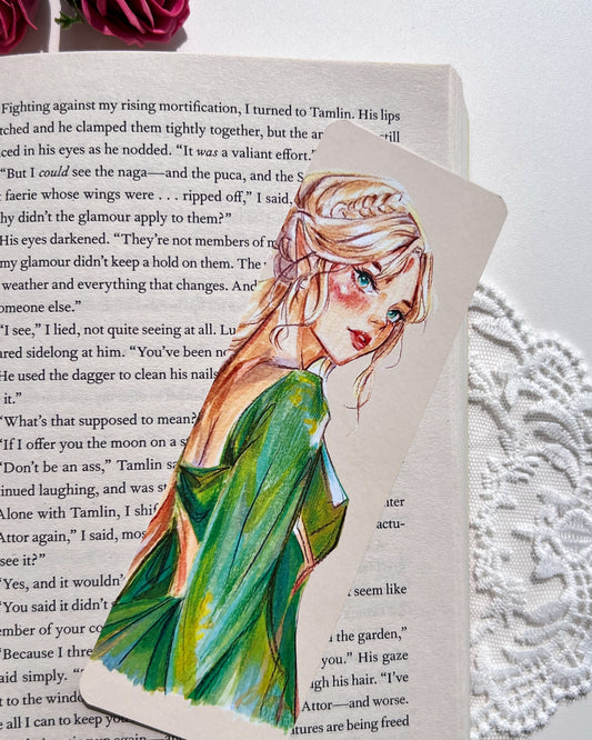 🔥 Fireheart – Double-Sided Bookmark