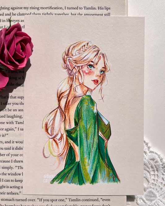 🔥 Fireheart – Postcard / Mini Art Print