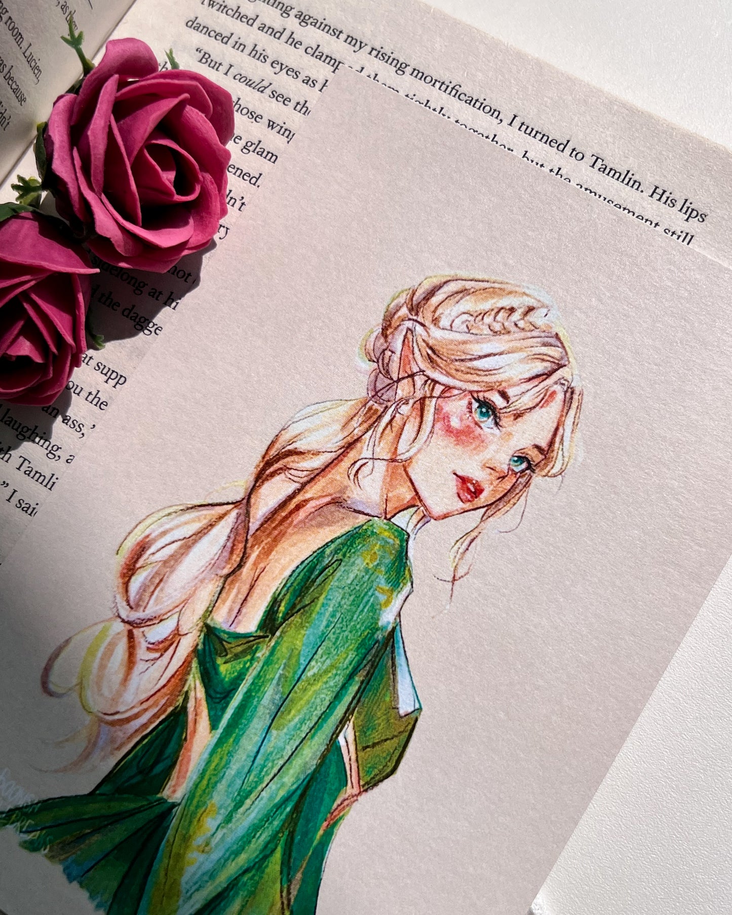 🔥 Fireheart – Postcard / Mini Art Print