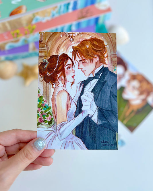 👗 The Debutante Ball – Postcard / Mini Art Print