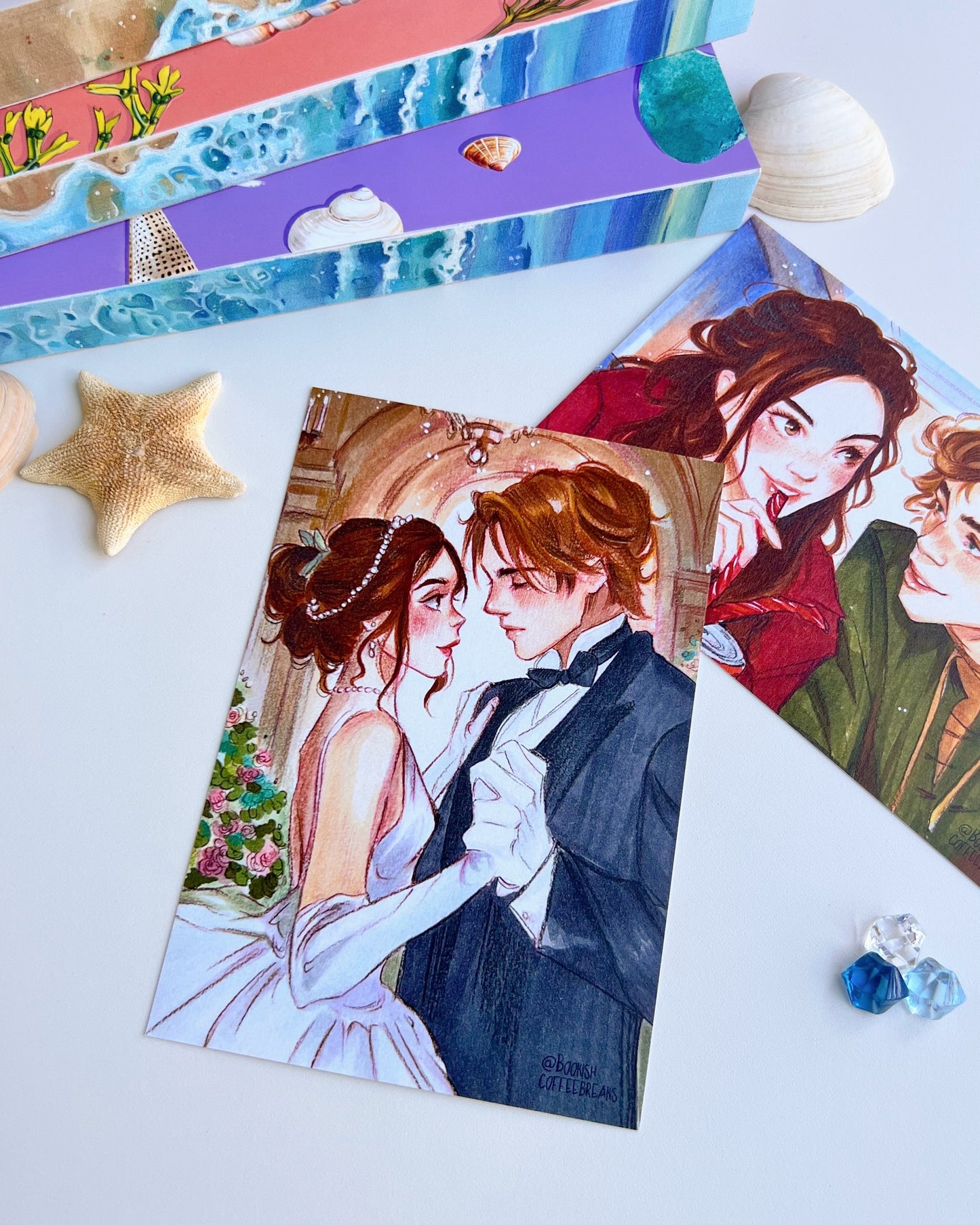 👗 The Debutante Ball – Postcard / Mini Art Print