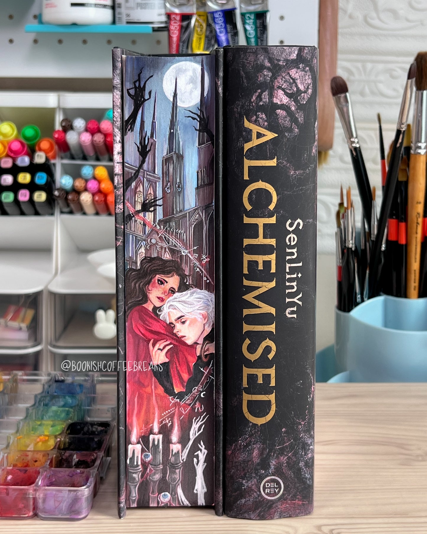 [PREORDER] Alchemised by SenLin Yu Custom Edition with Illustrated Edges + Matching Bookmark 🧪