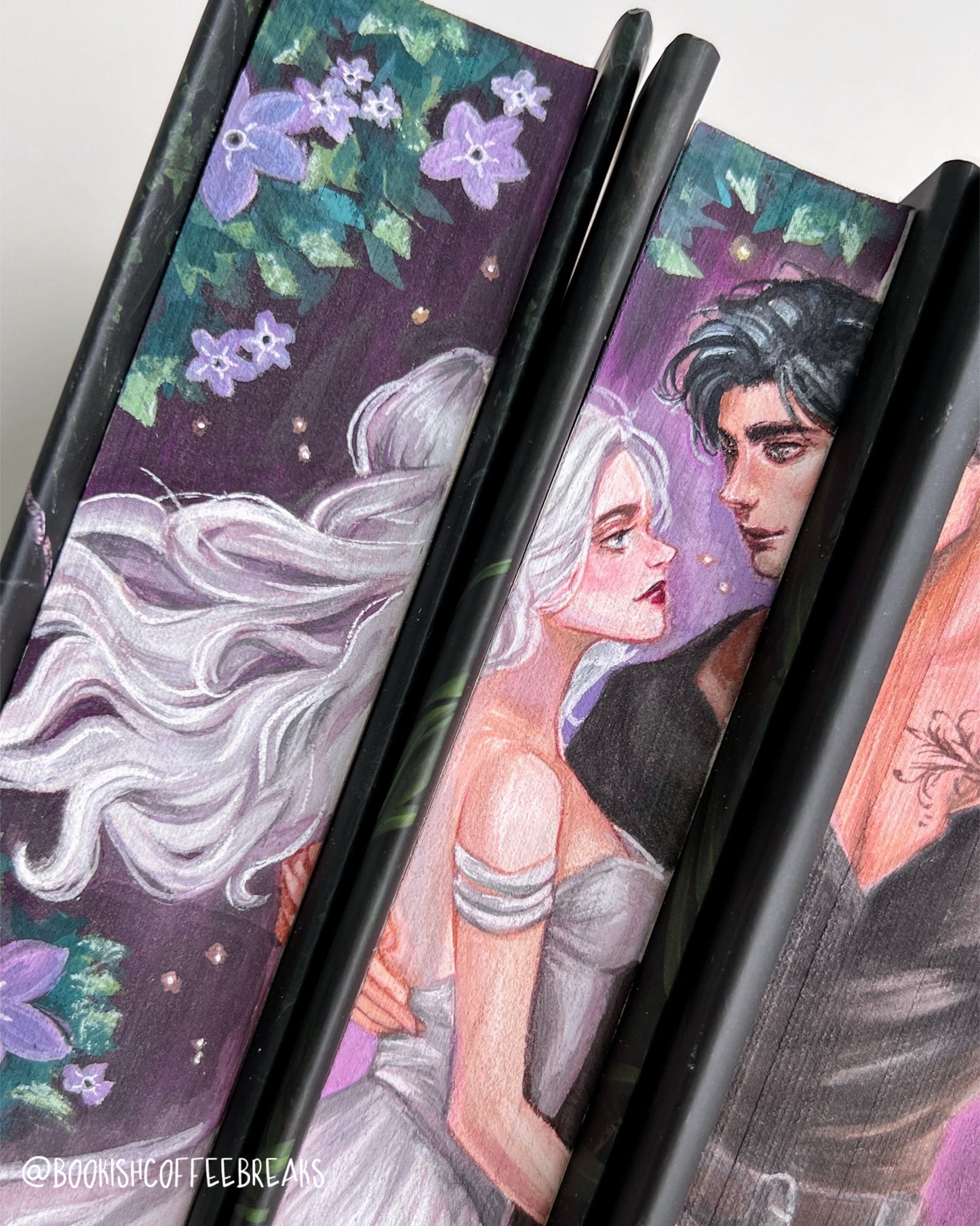 [2025] Fore-Edge Painting Commission - Custom Hand-Painted Book | Please READ DESCRIPTION🎀🖌️