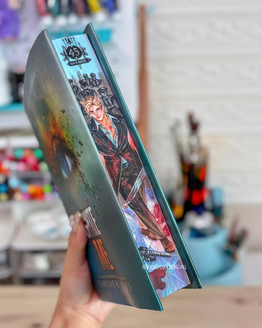 [2026] Fore-Edge Painting Commission - Custom Hand-Painted Book | Please READ DESCRIPTION🎀🖌️
