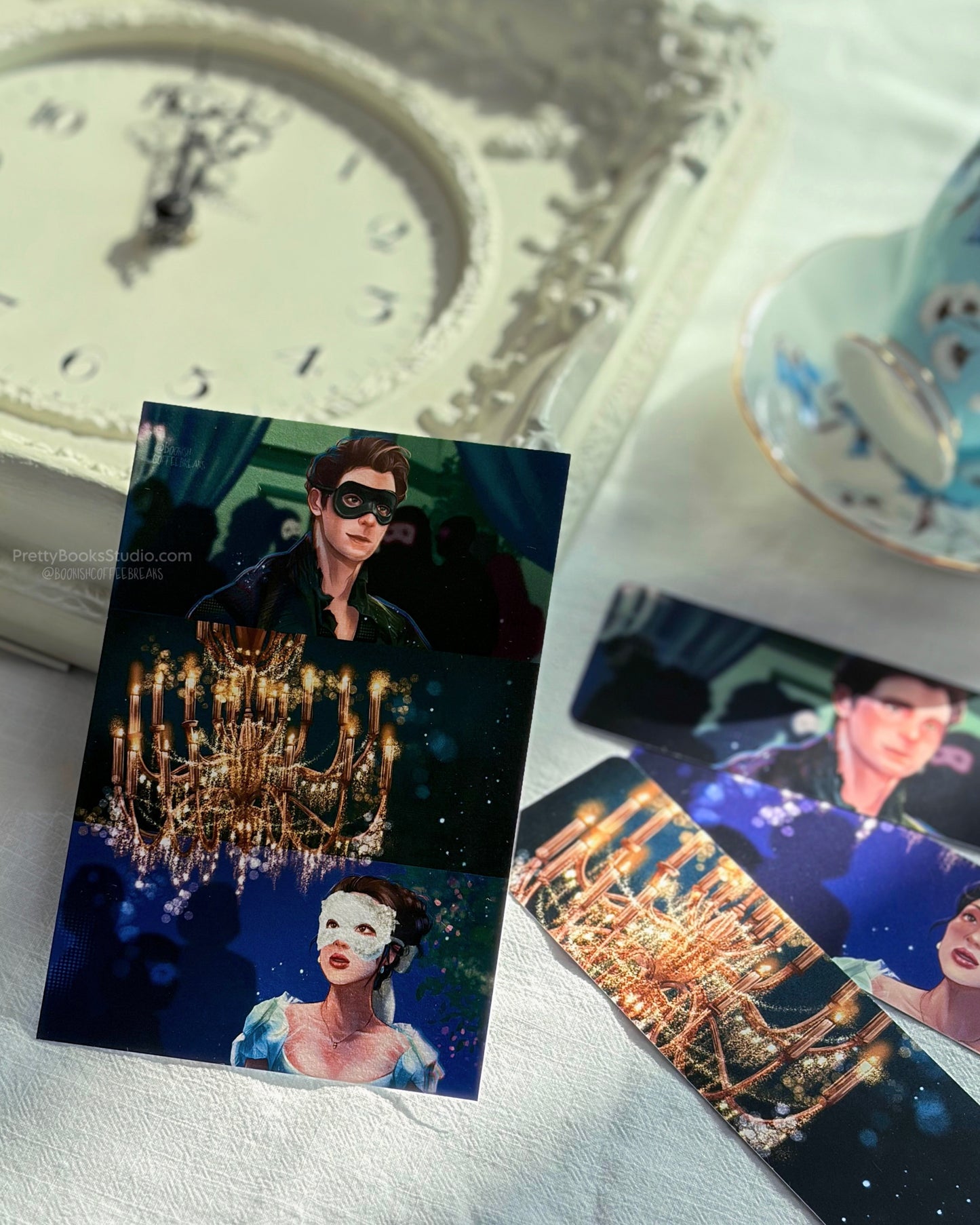 🎭At the Masquerade - Set of 3 Double-Sided Bookmarks