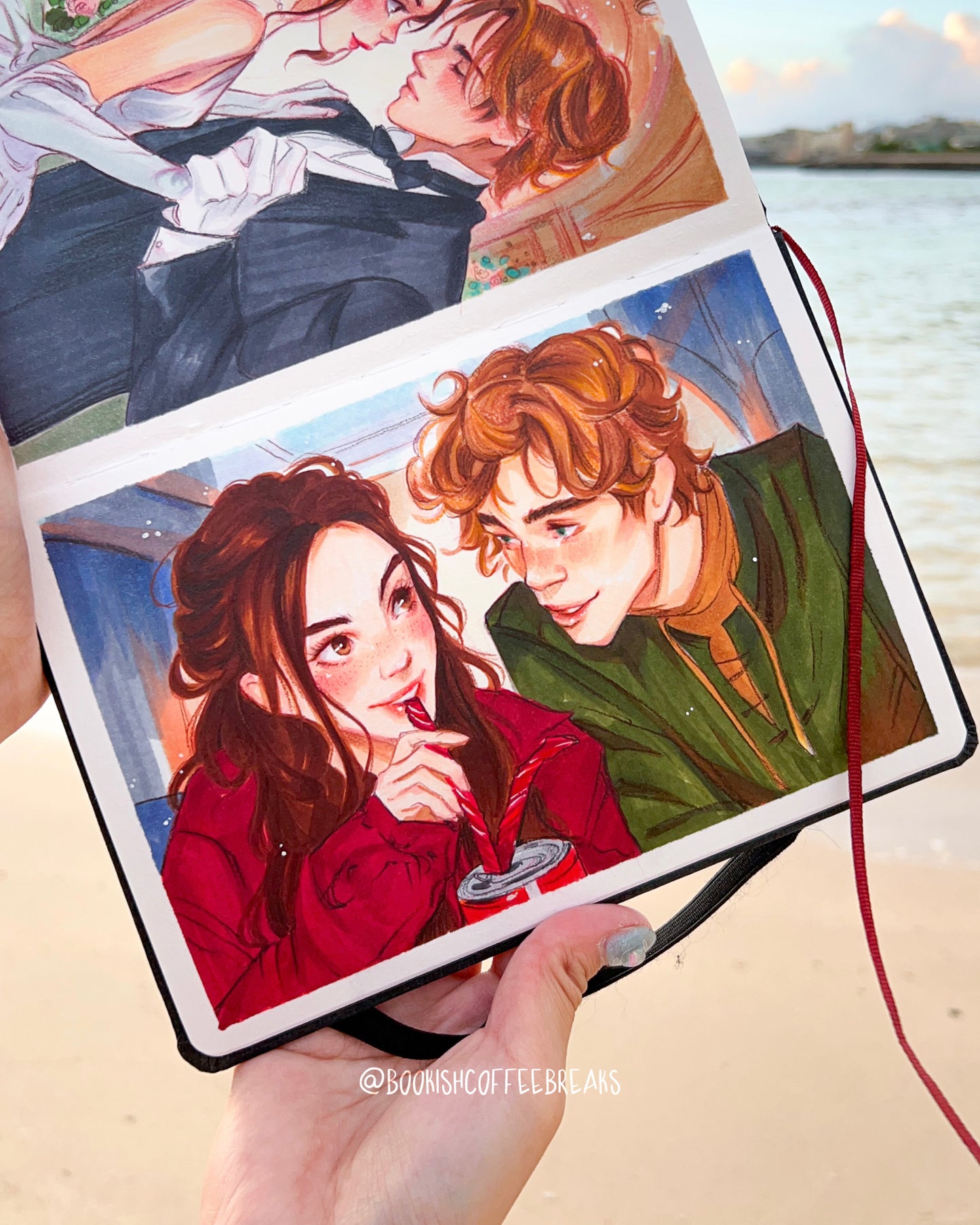 🥤 Twizzler Straws – Postcard / Mini Art Print