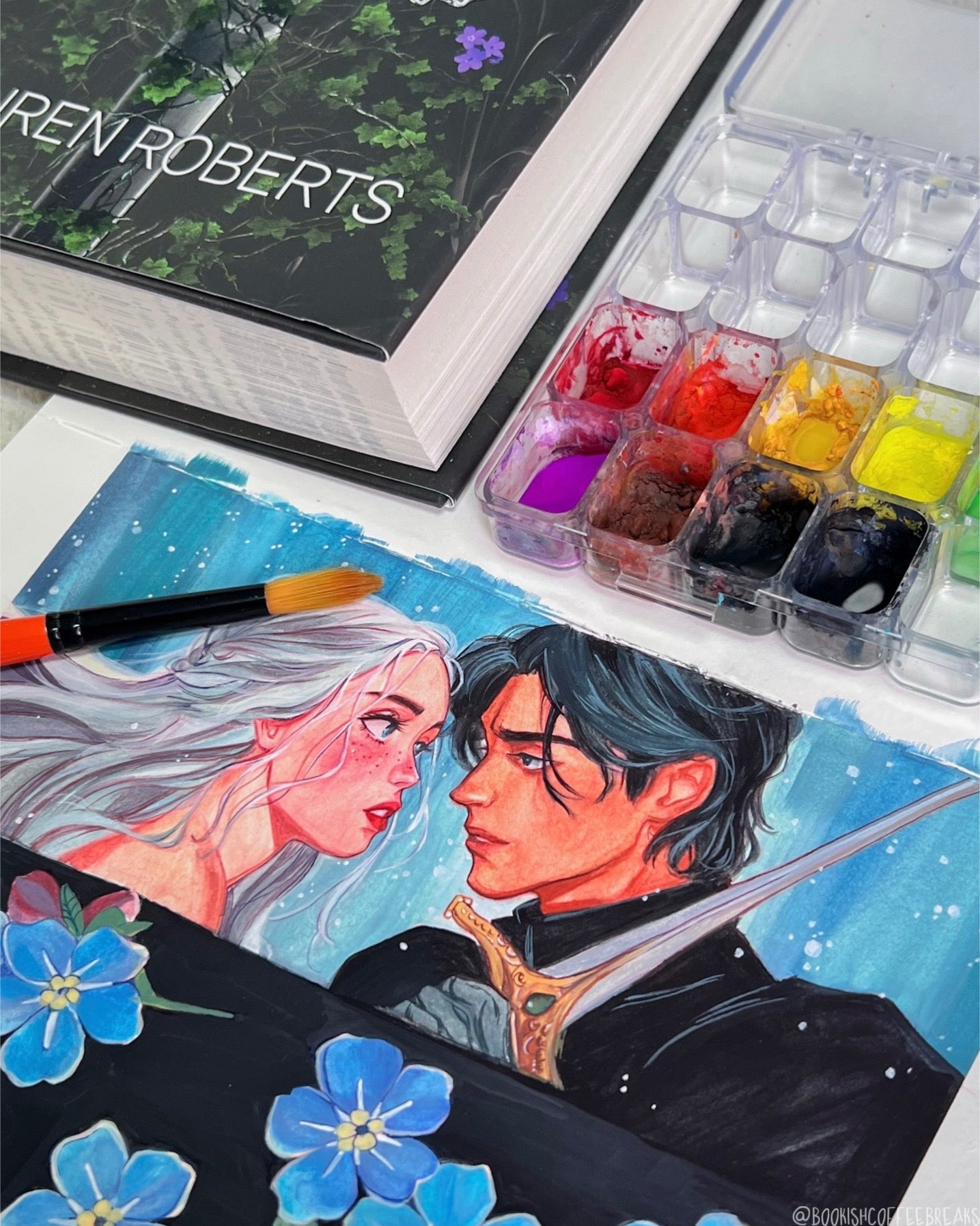 ⚔️Forget Me Not – Double-Sided Bookmark
