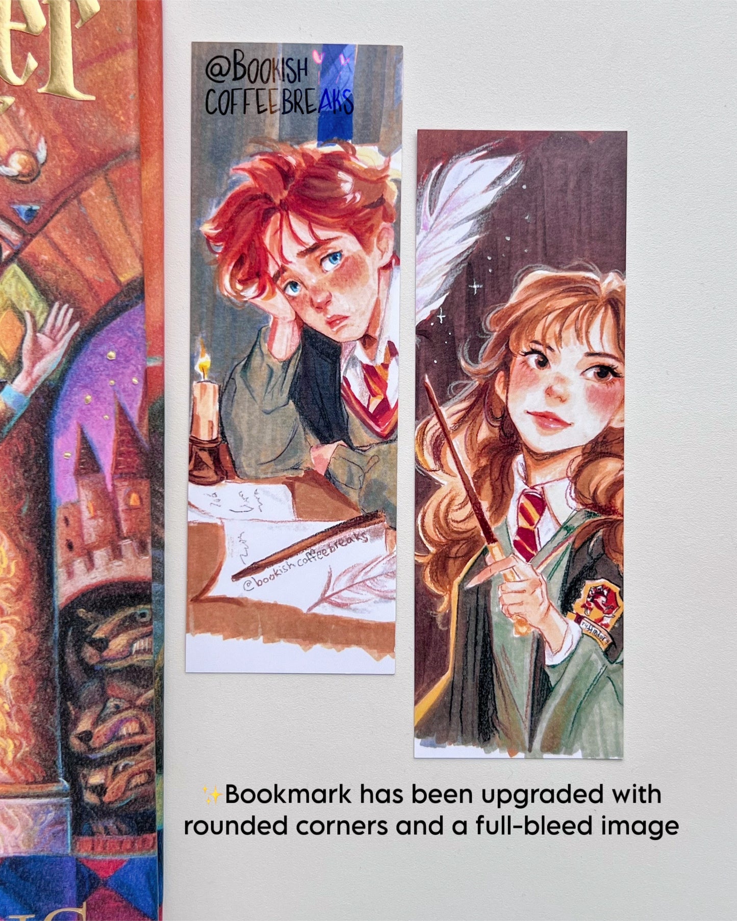 🪄Swish & Flick – Double-Sided Bookmark