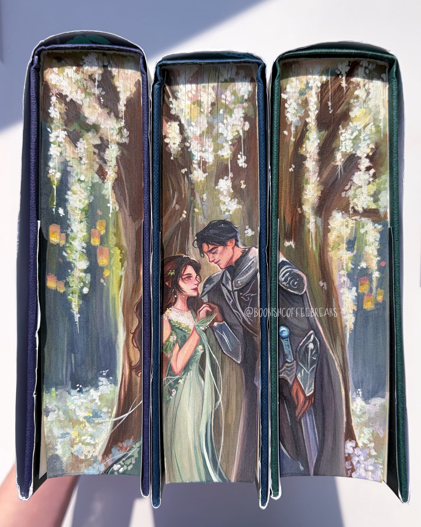 [2026] Fore-Edge Painting Commission - Custom Hand-Painted Book | PRIVATE RESERVATION