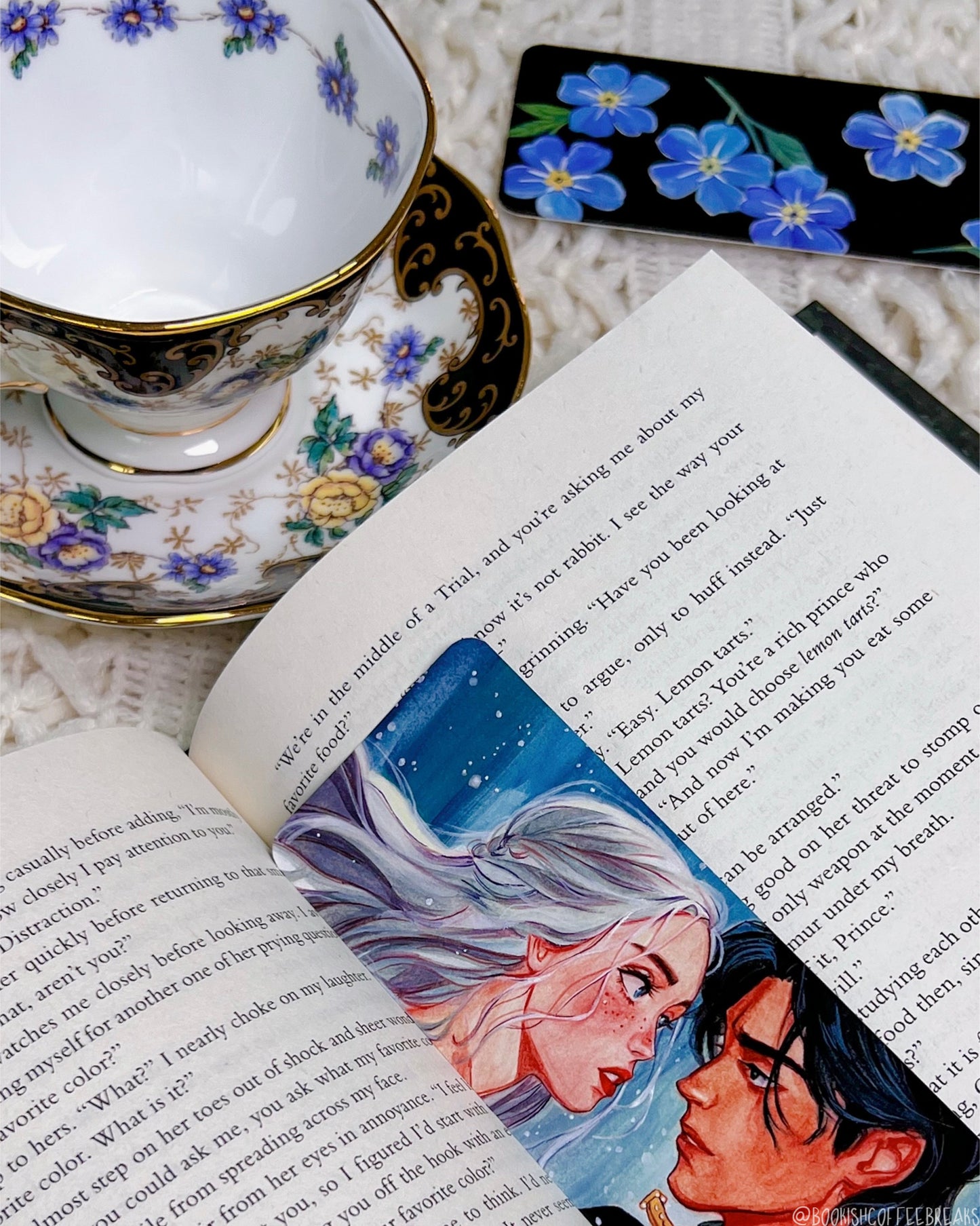 ⚔️Forget Me Not – Double-Sided Bookmark