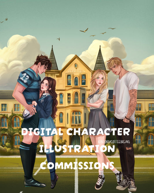 [2025] Digital Character Illustration Commission - Personal & Commercial Use | Please READ DESCRIPTION🎀🖌️