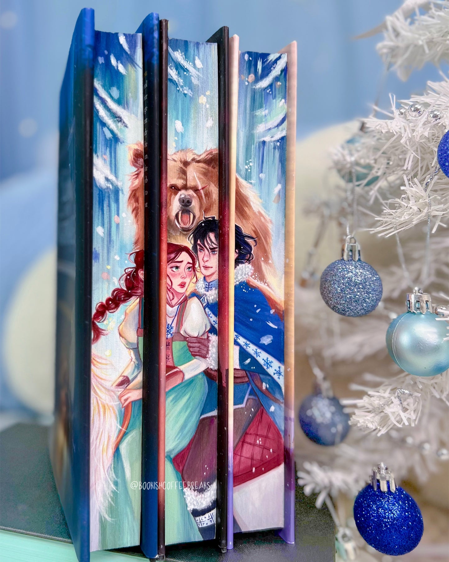 [2026] Fore-Edge Painting Commission - Custom Hand-Painted Book | Please READ DESCRIPTION🎀🖌️