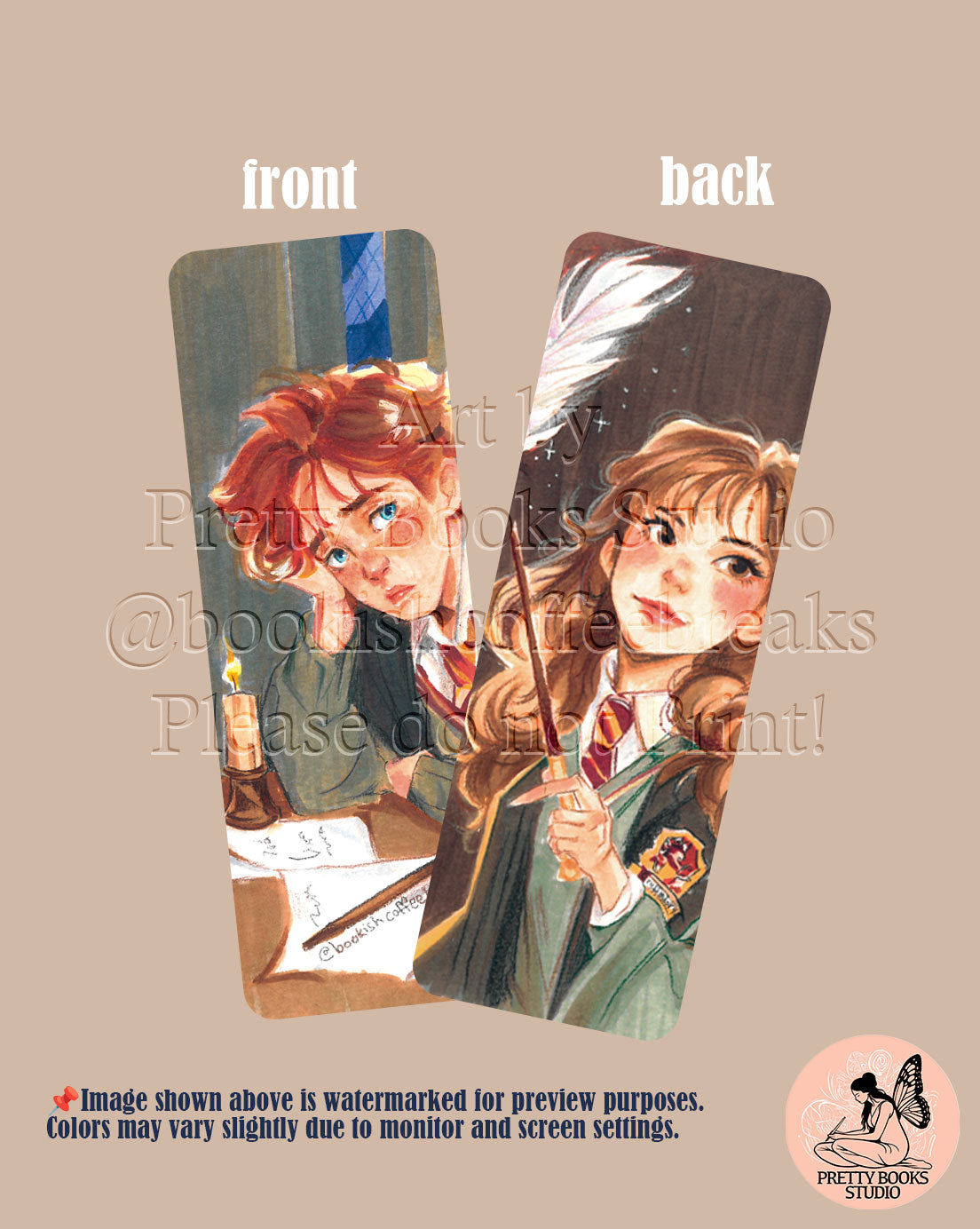 🪄Swish & Flick – Double-Sided Bookmark