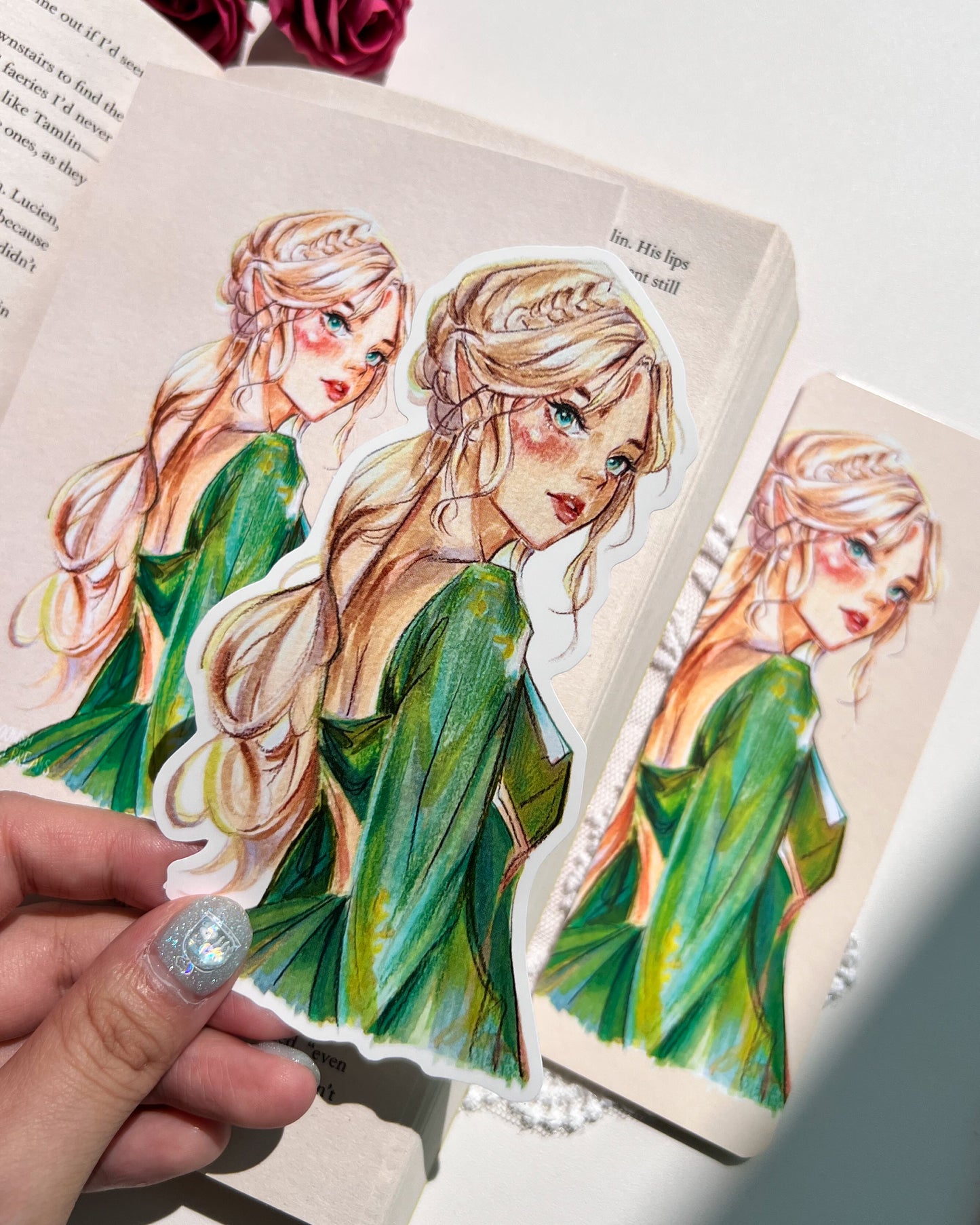 🔥 Fireheart – Double-Sided Bookmark