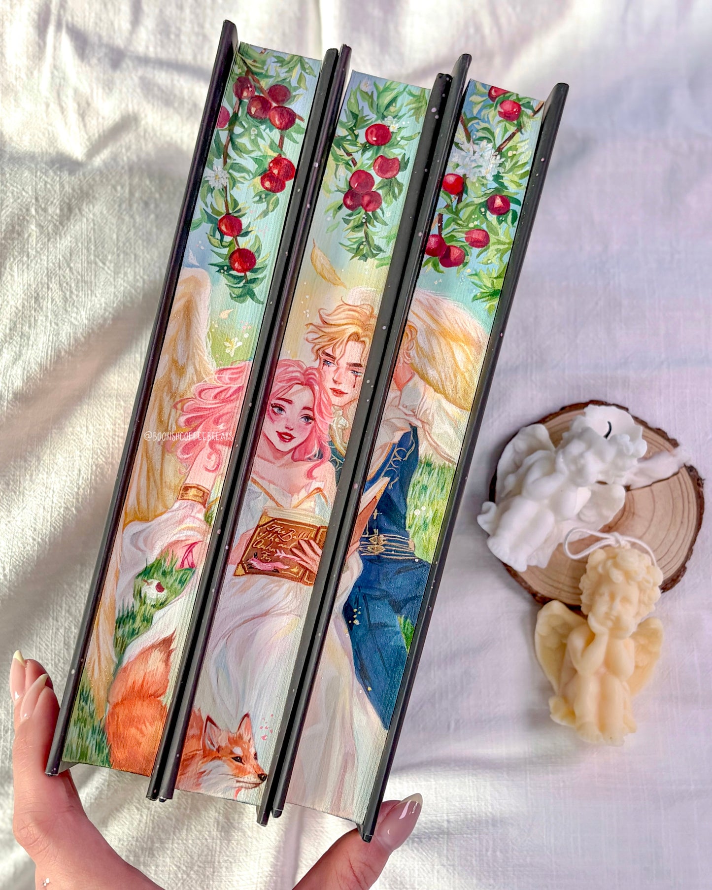 [2026] Fore-Edge Painting Commission - Custom Hand-Painted Book | PRIVATE RESERVATION