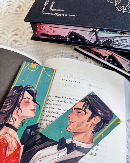 🎪Le Cirque des Rêves Illusionist & Magician Double-Sided Bookmark🎩🪄