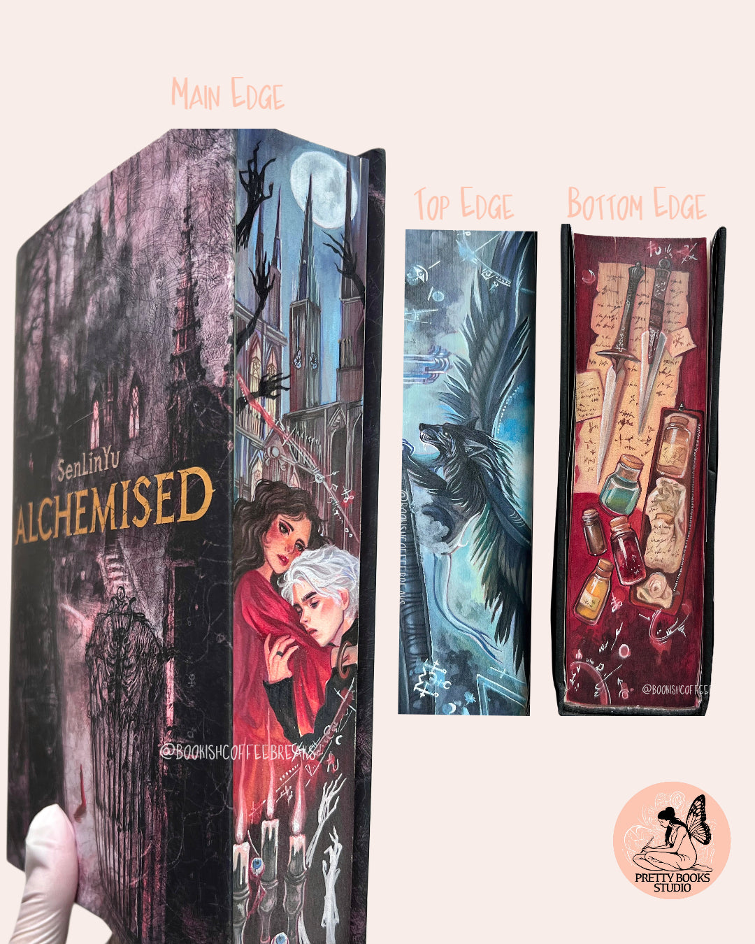 [PREORDER] Alchemised by SenLin Yu Custom Edition with Illustrated Edges + Matching Bookmark 🧪