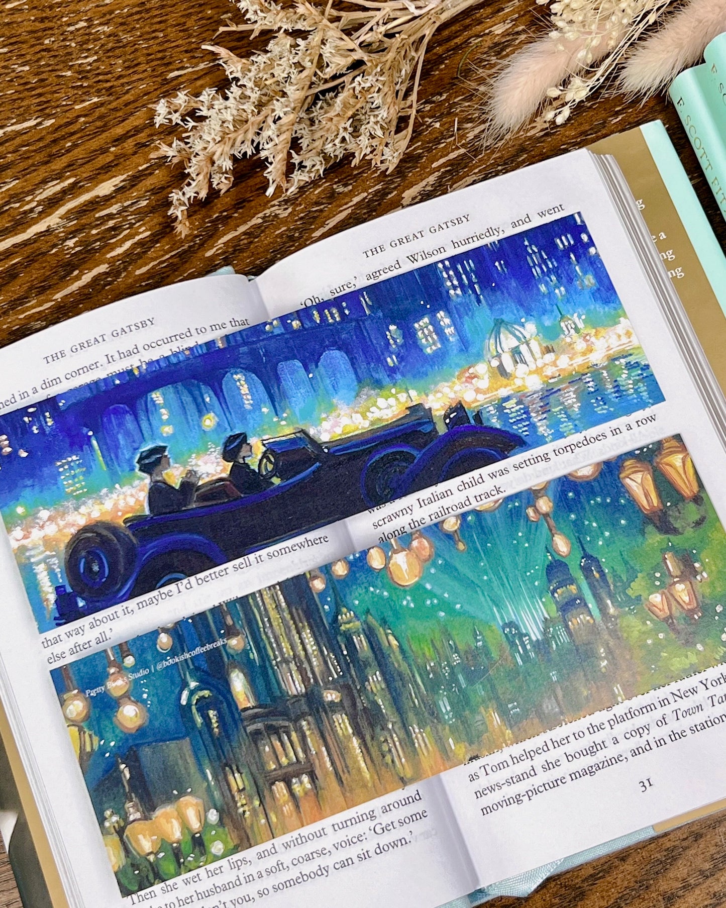 🍷The Great Gatsby Double-Sided Bookmark [3 VER.]✨