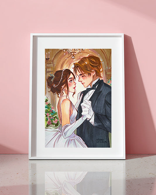 👗 The Debutante Ball – Postcard / Mini Art Print