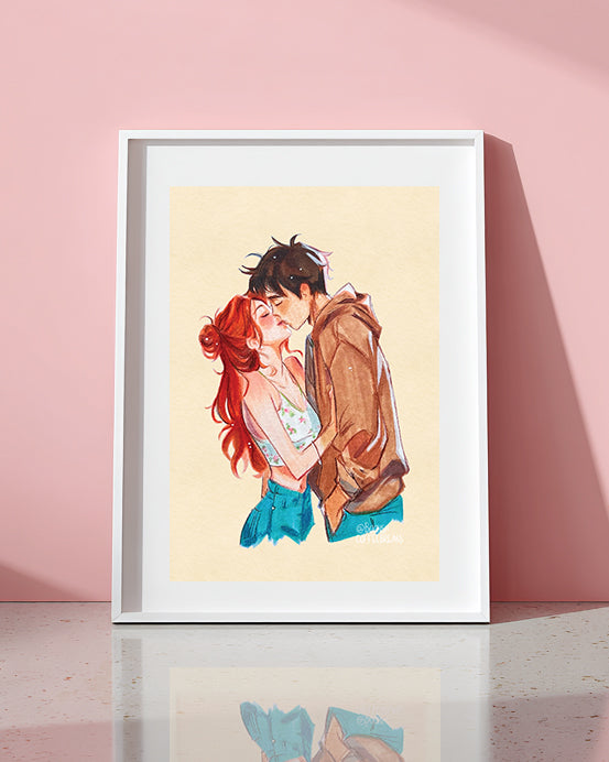 💘 Frenemies? – Postcard / Mini Art Print