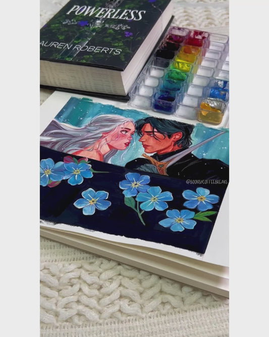 ⚔️Forget Me Not – Double-Sided Bookmark