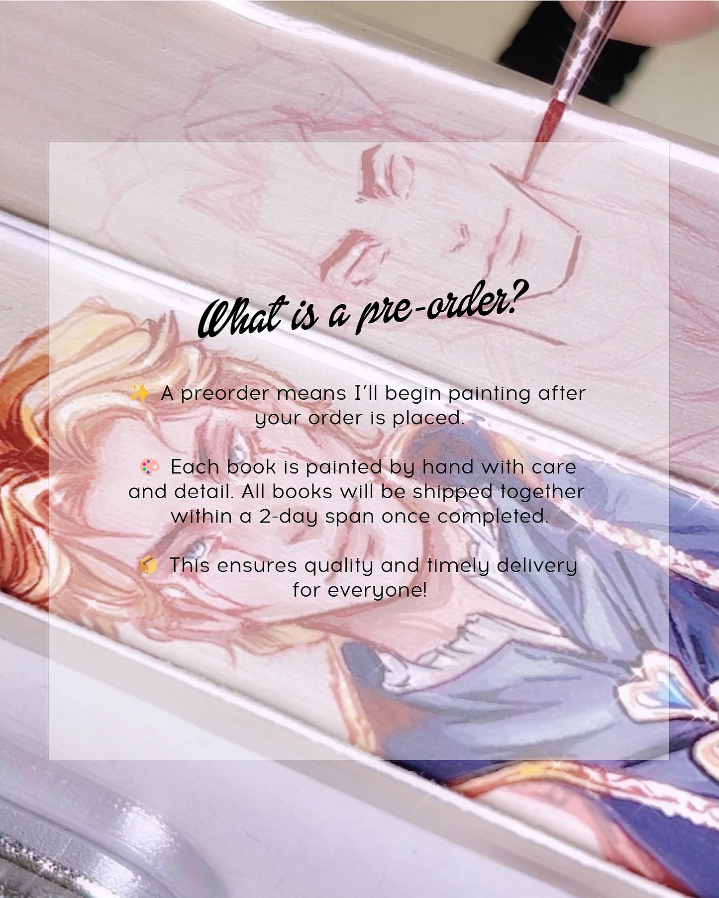 [PREORDER] Hand-Painted Edges 'Once Upon a Broken Heart' by Stephanie Garber - Heartwish & Blood Tears Editions🪽🍎
